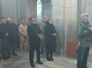 Արցախի թեմի հոգևորականները ամիսը մեկ անգամ ացելում են դժվարամատչելի Բերձոր