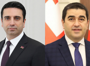 ՀՀ ԱԺ նախագահը հեռախոսազրույց է ունեցել Վրաստանի խորհրդարանի նախագահի հետ