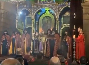 Հանրապետական մաղթանք Արմավիրի Սուրբ Աստվածածին եկեղեցում