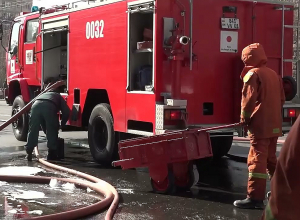 Արցախի փողոցում խոշոր հրդեի տեսանյութը