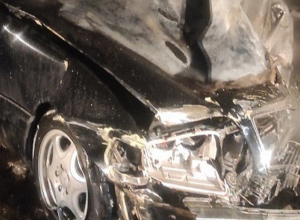 Գյումրի քաղաքում այրվել է ավտոմեքենա