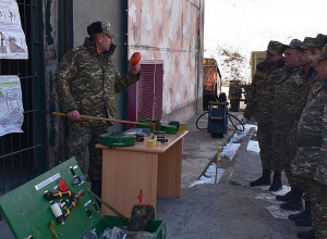 N զորամասում անցկացվել են տեսական պարապմունքներ