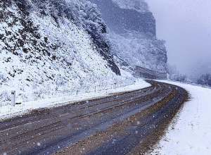 В нескольких регионах идёт снег