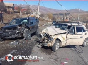 Ճամբարակ քաղաքում ավտովթարի հետևանքով 8 մարդ վիրավորվել է և տեղափոխվել հիվանդանոց