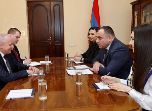 Председатель КС и посол РФ коснулись перспектив армяно-российского сотрудничества