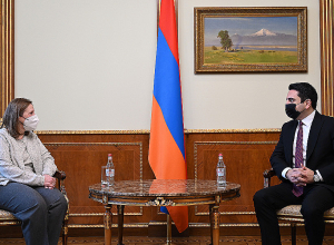 Ален Симонян принял посла США в Армении Линн Трейси