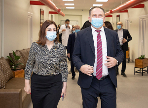 ՈւԱԿ-ի Ճառագայթային ուռուցքաբանության վերանորոգված բաժանմունքը վերաբացվել է