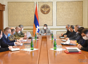 Մարտական գործողություններին մասնակցած քաղաքացիների կարգավիճակը կհստակեցվի․ ԱՀ նախագահը խորհրդակցություն է անցկացրել