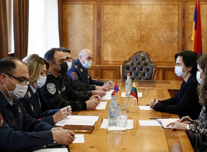 Начальник полиции РА принял Чрезвычайного и Полномочного посла Литвы в Армении