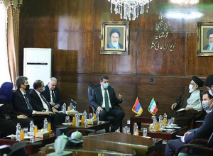 Делегация во главе с Кареном Андреасяном встретилась с председателем Верховного суда ИРИ