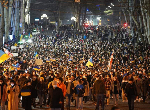 Բողոքի ակցիա Թբիլիսիում