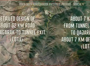 План будущей дороги Каджаран-Агарак