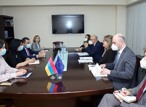 ՀՀ ԱԳՆ-ում ընդունել են ԵԽ Ազգային փոքրամասնությունների պաշտպանության շրջանակային կոնվենցիայի պատվիրակությանը