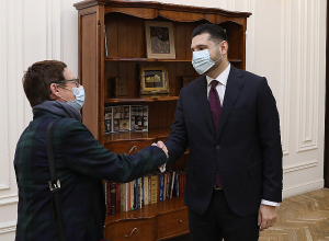 Вице-премьер встретился с послом Франции