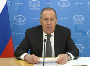 Лаврова не пустили в Женеву и он вынужденно обратился с онлайн видеообращением