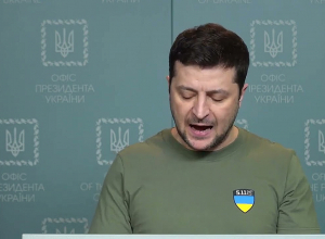 Если кто-то думает, что украинцы сдадутся, он ничего не знает об Украине: Зеленский