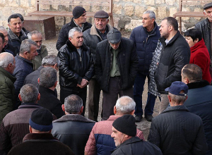 Վահան Քերոբյանը  Խաչիկ գյուղի բնակիչների հետ քննարկել է համայնքի խնդիրները