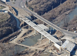 Բագրատաշենի արևելյան կամրջի բոլոր հեծանները տեղադրվել են