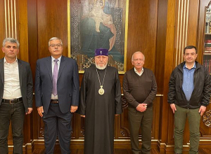 Ամենայն Հայոց Կաթողիկոսն ընդունել է  ՀՅԴ նորընտիր Բյուրոյի անդամներին