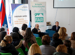 Արտակ Բեգլարյանը մասնակցել է Ստեփանակերտում մեկնարկած միջազգային համաժողովին՝ նվիրված սոցիալական աշխատանքի միջազգային օրվան