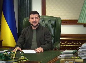 Обращение Зеленского на 22-й день войны