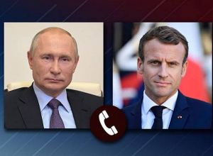 Պուտինը Մակրոնի հետ քննարկել է Ուկրաինայում ստեղծված իրավիճակը