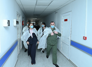 Омбудсмен посетила Центральный клинический военный госпиталь Министерства обороны