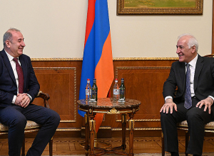 Նախագահ Խաչատուրյանն ընդունել է Հայաստանում Վրաստանի դեսպանության գործերի ժամանակավոր հավատարմատարին