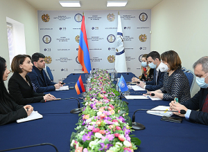 ՀՀ ՄԻՊ-ը  այսօր ընդունել է ՀՀ-ում ՄԱԿ-ի Զարգացման ծրագրի (UNDP) մշտական ներկայացուցիչ Նաթիա Նացվլիշվիլին