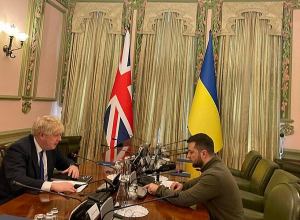 Բորիս Ջոնսոնը չպլանավորված այցով Կիևում է