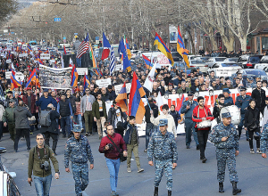 Ազգային-ժողովրդավարական բևեռի հանրահավաքը՝ ֆոտոշարքով