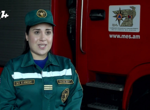 Երբ  հրդեհը մարելու գնում է գեղեցիկ սեռի ներկայացուցիչը