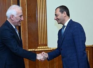 Президент Хачатурян принял посла Италии Альфонсо Ди Ризо