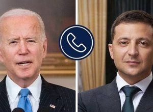 Байден и Зеленский провели телефонный разговор