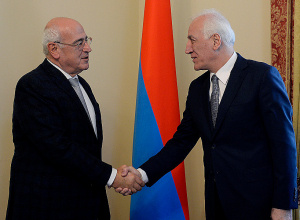 Վահագն Խաչատուրյանն այսօր ընդունել է ՀԲԸՄ նախագահ Պերճ Սեդրակյանին