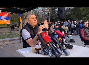 Արթուր Վանեցյանի ասուլիսը Ազատության հրապարակից․ Ուղիղ
