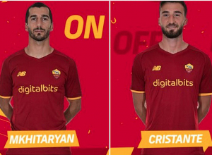 «Ռոման» ոչ-ոքի խաղաց Նեապոլում. Մխիթարյանը փոխարինման մտավ