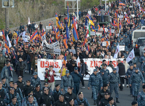 Բևեռի հանրահավաքը Ազատության հրապարակում և երթը. ՈՒՂԻՂ