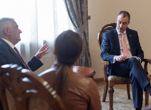 Մհեր Գրիգորյանն ընդունել է  ԵՄ հատուկ ներկայացուցիչ  Տոյվո Կլաարին