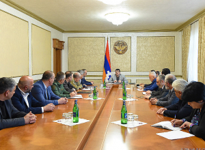 Արցախի նախագահ Հարությունյանն աշխատանքային խորհրդակցություն է հրավիրել