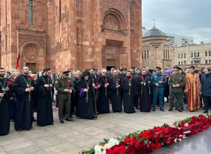 Մոսկվայի ՀԱԵ Սուրբ Պայծառակերպություն տաճարում մատուցվել է Սուրբ Պատարագ