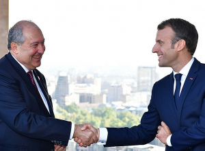 Արմեն Սարգսյանը շնորհավորել է Էմանուել Մակրոնին