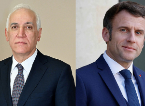 Վահագն Խաչատուրյանը շնորհավորել է Ֆրանսիայի նախագահին վերընտրվելու առթիվ