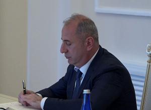 Նախագահ Վահագն Խաչատուրյանն ընդունել է Վրաստանի արտաքին գործերի նախարարին