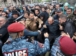 «Դիմադրության» շարժման ցուցարարները փակել են մի շարք փողոցներ (լուսանկարներ)