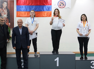 Առաջնեկին սպասող մարզուհին գրավել է առաջին տեղը