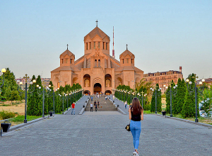 На участке напротив церкви Святого Григория Просветителя будет построен новый фонтанный комплекс
