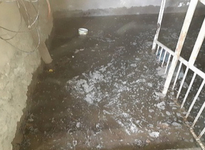 Փրկարարները տան նկուղից հեռացրել են մոտ 120 տոննա ջուր