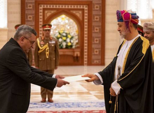 Посол Рачья Поладян вручил верительные грамоты султану Омана