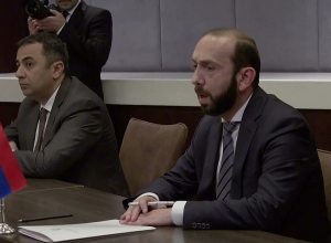 Հայաստանի Ռուսաստանի և Ադրբեջանի ԱԳ նախարարների հանդիպումը